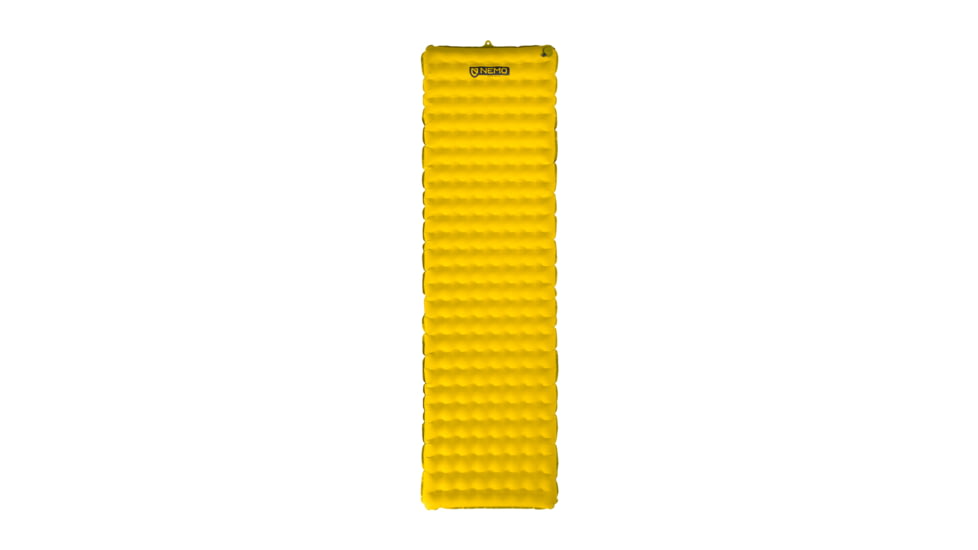 NEMO Equipment Tensor Sleeping Pad, Goldfinch, Regular, 811666034779