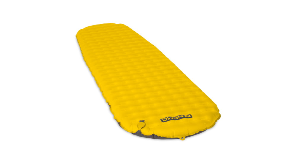 NEMO Equipment Tensor Sleeping Pad, Goldfinch, Regular Mummy, 811666034762