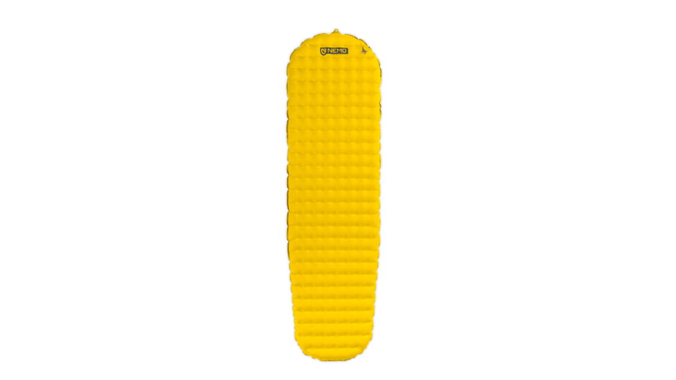 NEMO Equipment Tensor Sleeping Pad, Goldfinch, Regular Mummy, 811666034762