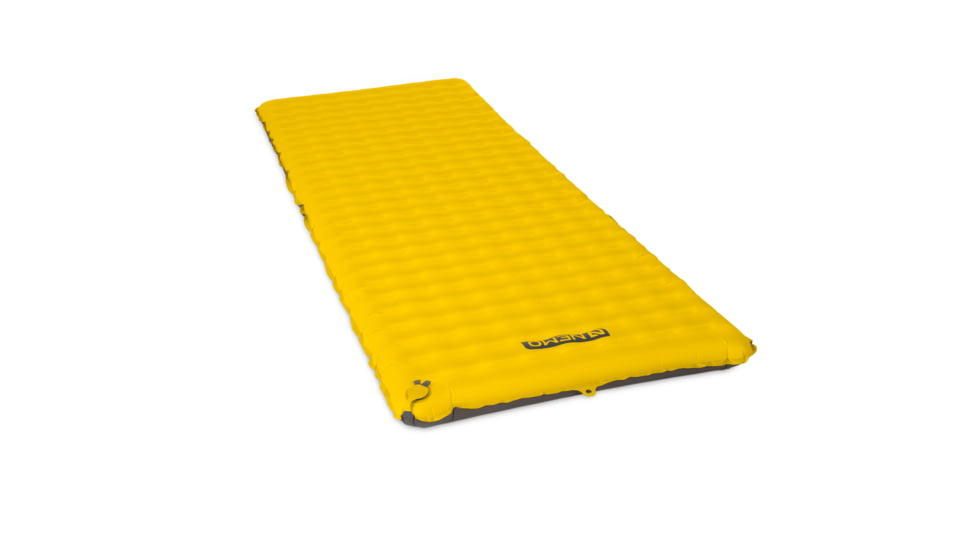 NEMO Equipment Tensor Sleeping Pad, Goldfinch, Regular Wide, 811666034786