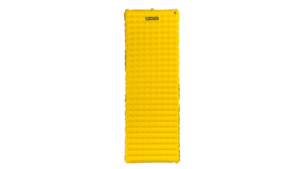 NEMO Equipment Tensor Sleeping Pad, Goldfinch, Regular Wide, 811666034786