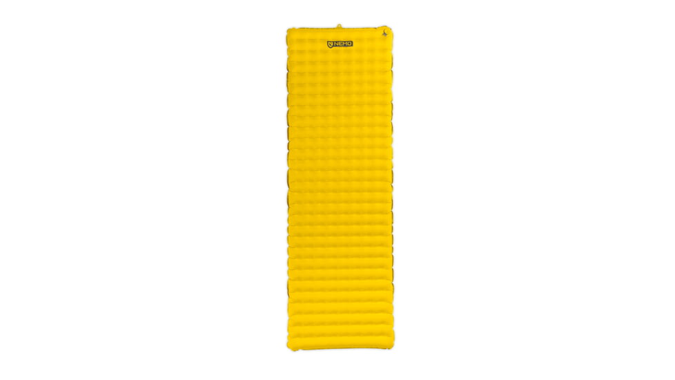 NEMO Equipment Tensor Sleeping Pad, Goldfinch, Wide, 811666034793