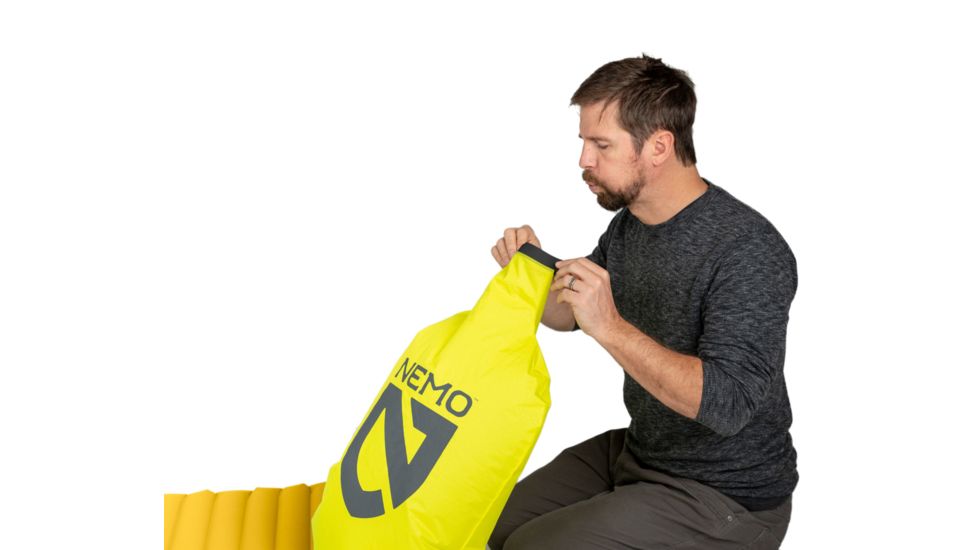 NEMO Equipment Vortex Pump Sack, Yellow, 811666030641