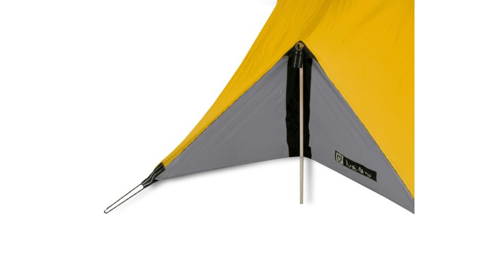 NEMO Equipment Gogo EliteTent - 1 Person, 3 Season-Yellow