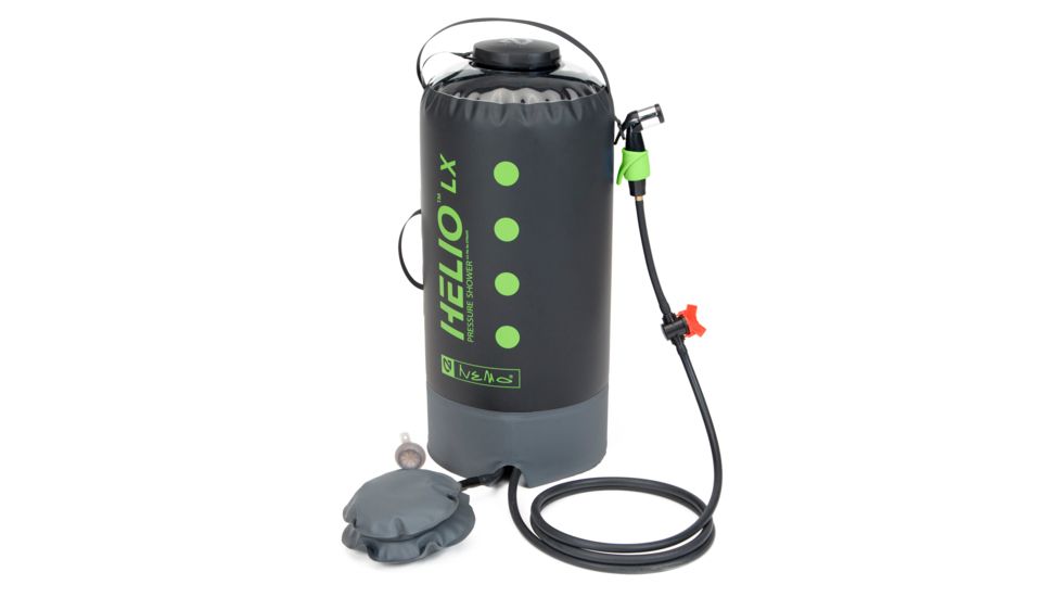NEMO Equipment Helio LX Pressure Shower-Black