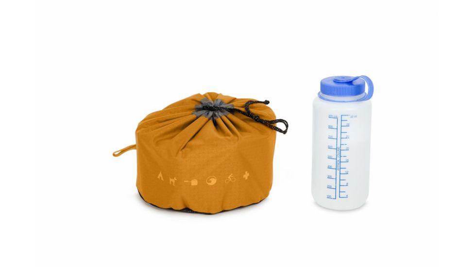 NEMO Equipment Helio Pressure Shower, Black/Sunset, 814041018913