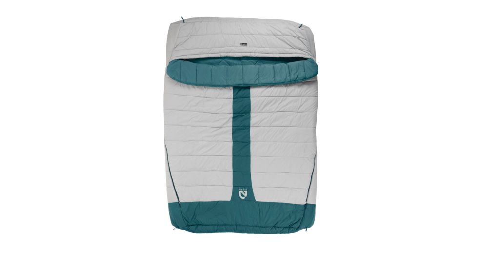 NEMO Equipment Jazz Duo Sleeping Bag, Aluminum/Wave 814041018562