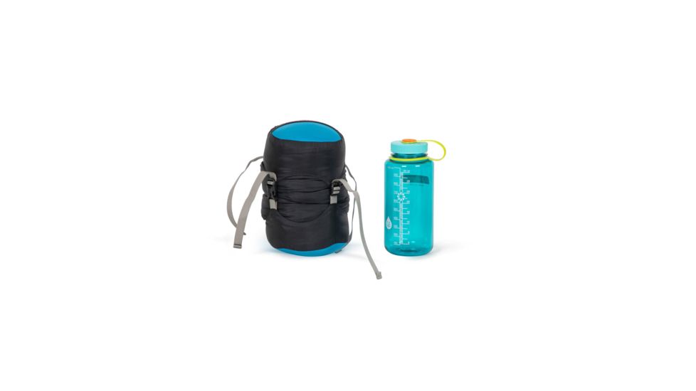NEMO Equipment Kayu Down Mummy Bag 30 Degree, Carbon/Blue Flame, Regular, 811666030108