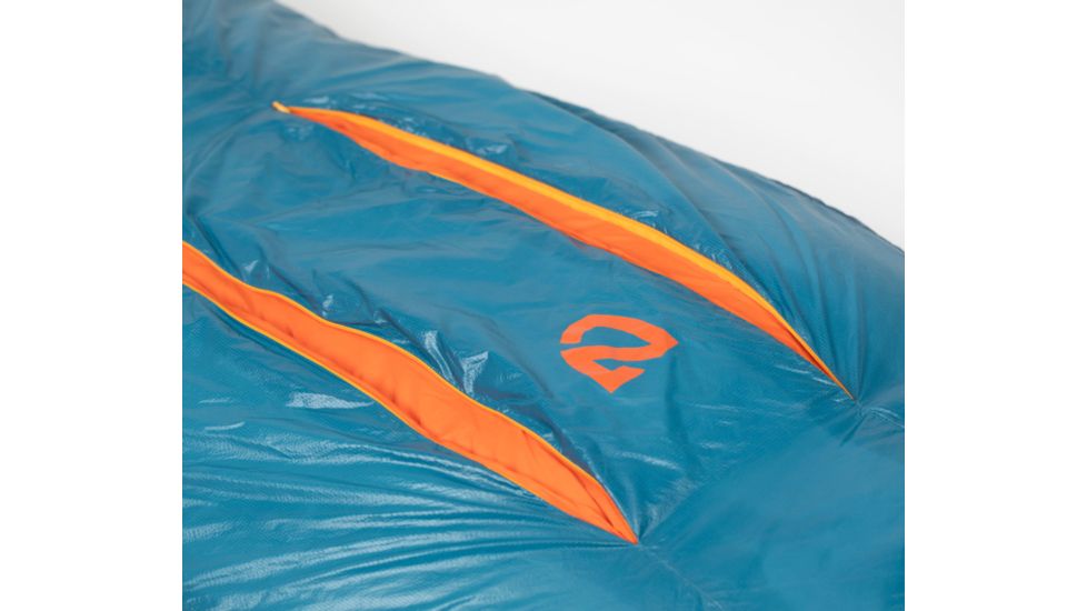 NEMO Equipment Kyan Synthetic Mummy Bag 20 Degree, Abyss/Flare, Regular, 811666030184