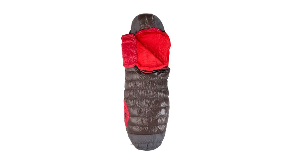 NEMO Equipment Nocturne 15 Sleeping Bag (Down)-Graphite/Red