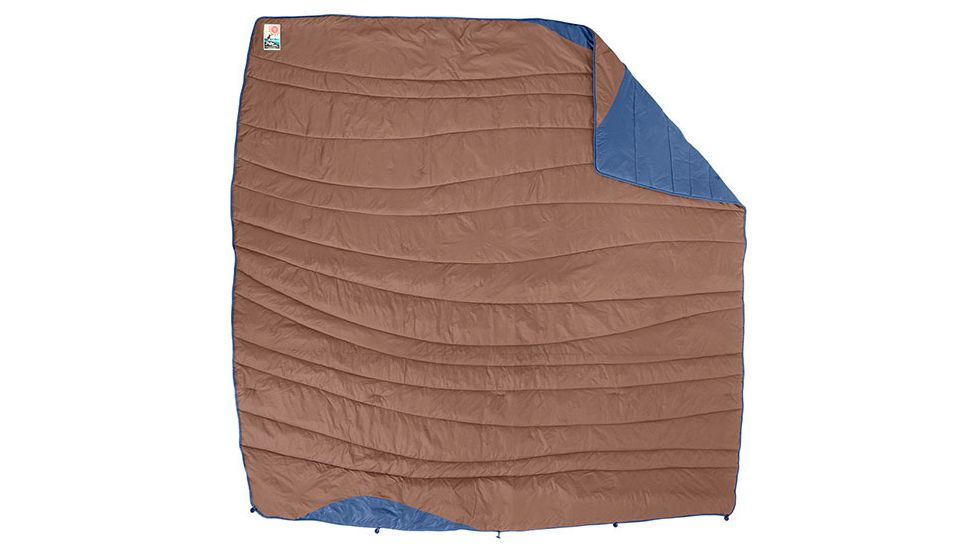 NEMO Equipment Puffin Luxury Blanket-Pecan/Denim