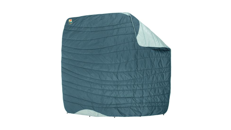 NEMO Equipment Puffin Luxury Blanket, Surf/Sea Foam, 86in x 86in, 814041018296