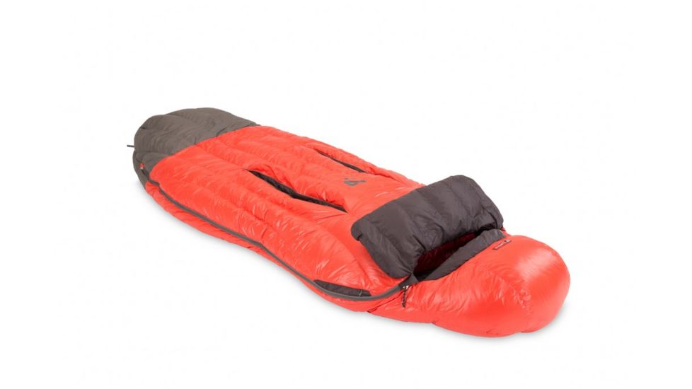 NEMO Equipment Riff 30 Sleeping Bag - Mens, Magma/Graphite, Regular, 814041018098