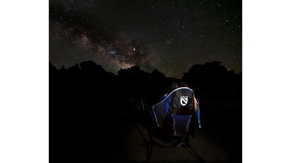 NEMO Equipment Stargaze Recliner Luxury Chair, Twilight/Smoke, 814041019460