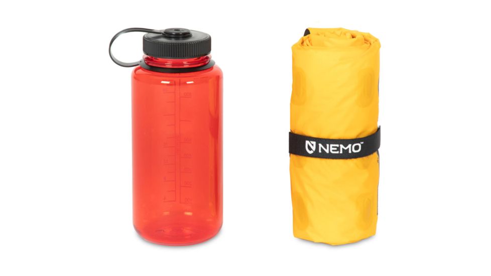 NEMO Equipment Tensor Insulated Rectungalar Sleeping Pad, Marigold, Regular, 814041019330