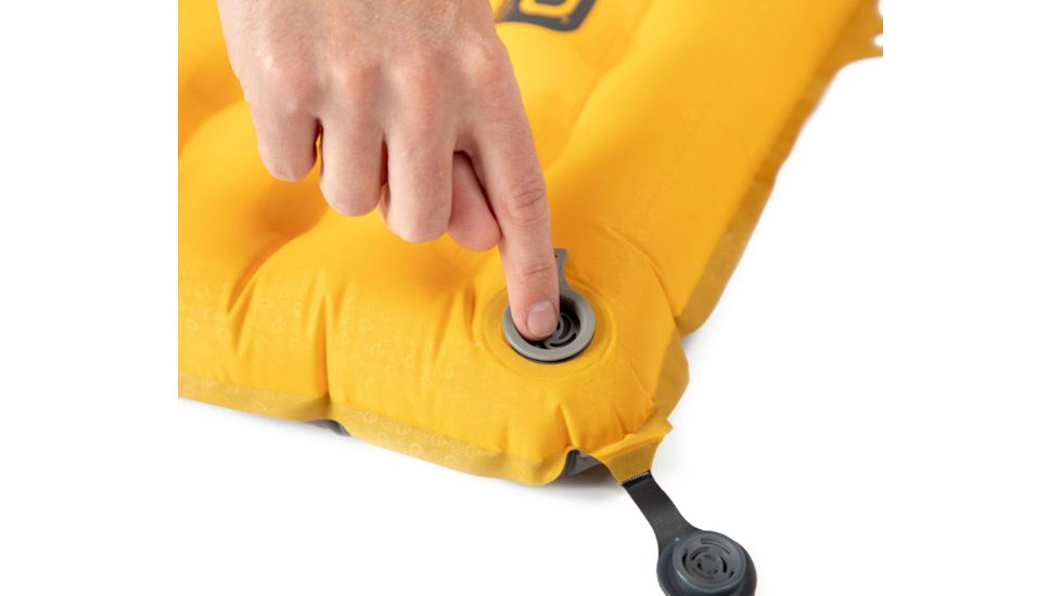 NEMO Equipment Tensor Insulated Rectungalar Sleeping Pad, Marigold, Regular, 814041019330