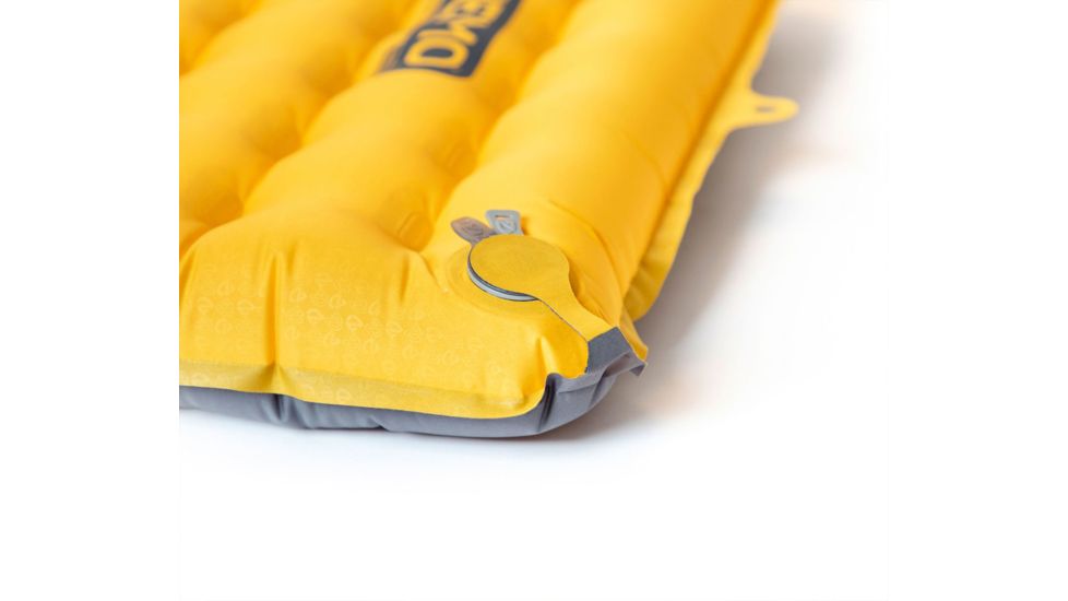 NEMO Equipment Tensor Insulated Rectungalar Sleeping Pad, Marigold, Regular, 814041019330