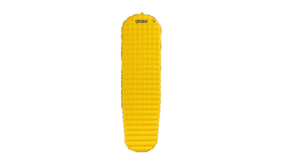 NEMO Equipment Tensor Mummy Ultralight Sleeping Pad, Elite Yellow, Regular, 814041019576