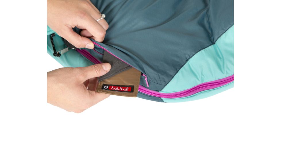 NEMO Equipment Viola 20 Sleeping Bag, Twilight/Aurora 814041018593