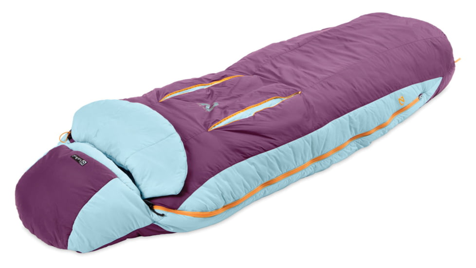 NEMO Equipment Viola 35 Sleeping Bag, Lilac/Frost, 814041018616