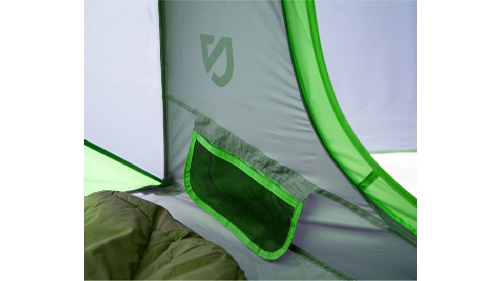 NEMO Equipment Wagontop 4P Tent - 4 Person, 3 Season-Granite Grey/Birch Leaf Green