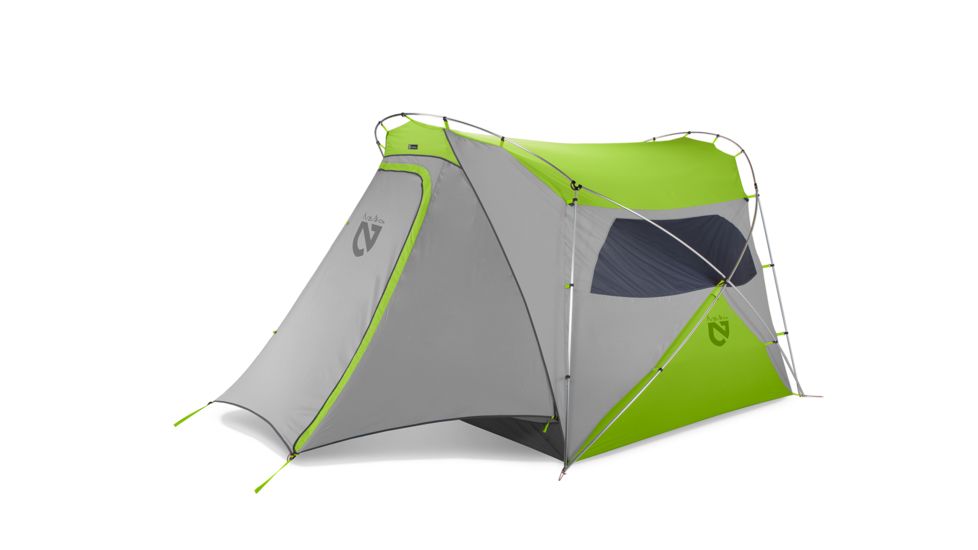 NEMO Equipment Wagontop 4P Tent - 4 Person, 3 Season-Granite Grey/Birch Leaf Green