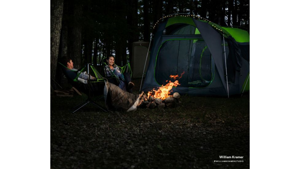NEMO Equipment Wagontop 4P Tent - 4 Person, 3 Season-Granite Grey/Birch Leaf Green