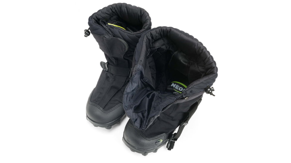 Neos Explorer Glacier Trek Spike Overshoes, Black, 2XL, EXGG-BLK-2XL
