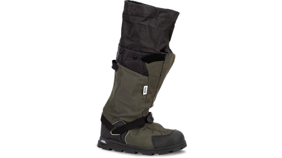 Neos Navigator Glacier Trek Spike Overshoes, Black, XL, N5P3G-GRY-XLG