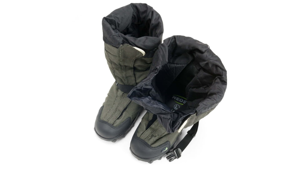 Neos Navigator Glacier Trek Spike Overshoes, Black, XL, N5P3G-GRY-XLG