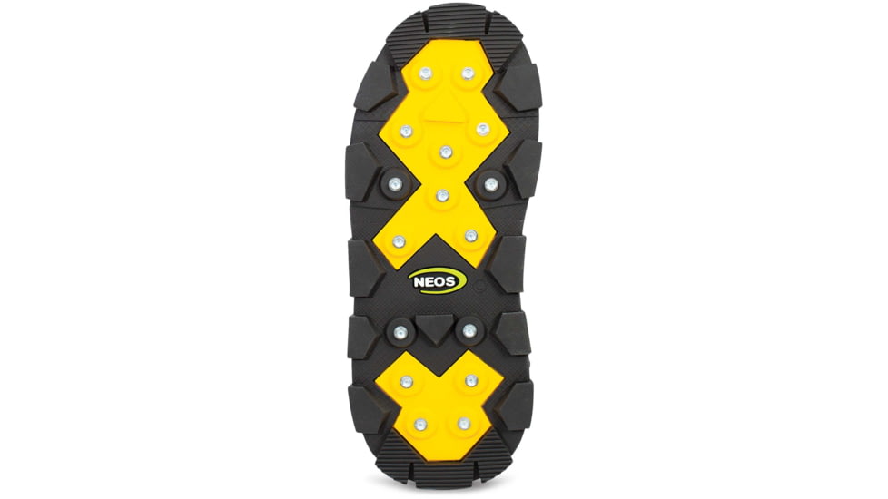 Neos Navigator Glacier Trek Spike Overshoes, Black, XL, N5P3G-GRY-XLG