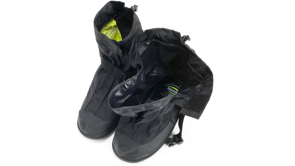 Neos Voyager Glacier Trek Spike with Heel Overshoe, Black, L, VNG1HEEL-BLK-LRG