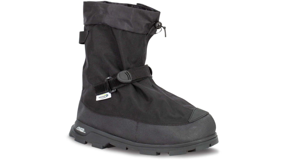 Neos Voyager Glacier Trek Spike with Heel Overshoe, Black, L, VNG1HEEL-BLK-LRG