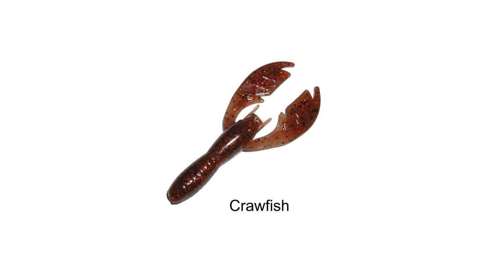 Netbait Paca Craw Creature Bait, 8, 5in, Crawfish, N33246