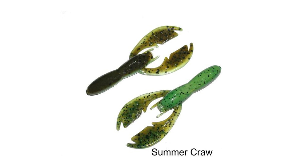 Netbait Paca Craw Creature Bait, 8, 5in, Summer Craw, N33219