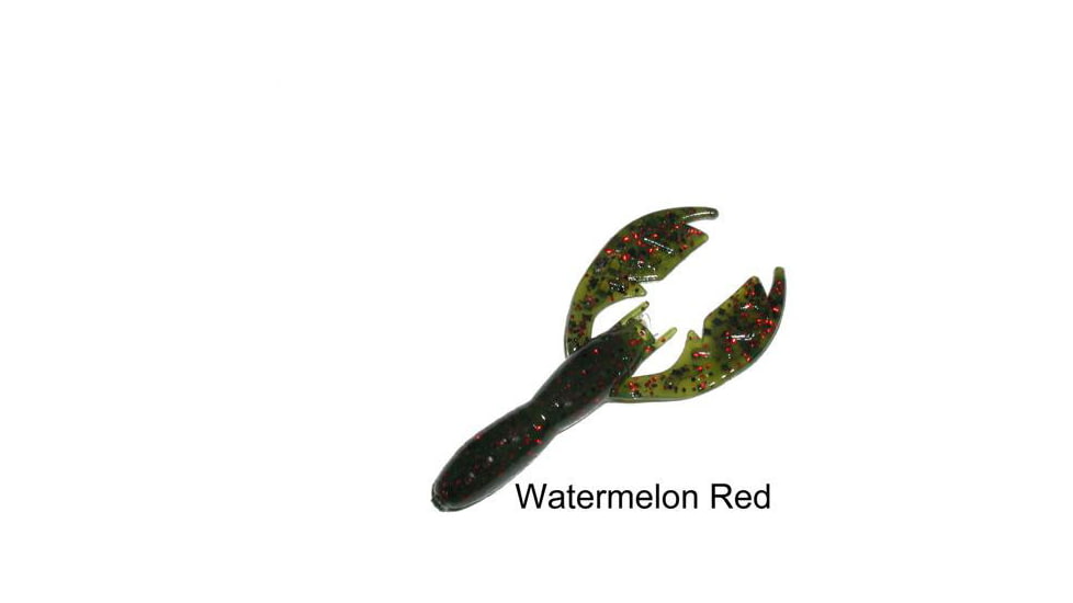 Netbait Paca Craw Creature Bait, 8, 5in, Watermelon Red, N33008