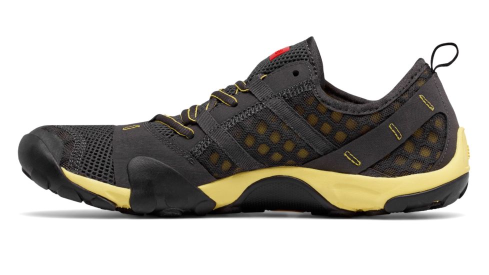 New Balance 10v1 Trail Running Shoes - Men's, Grey/Yellow, Standard, 12 US, MT10GG D 12