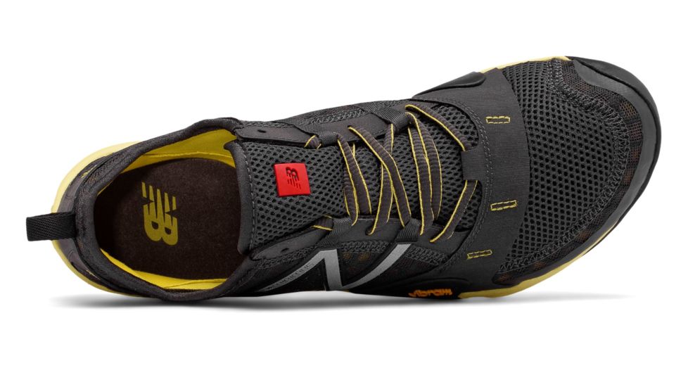 New Balance 10v1 Trail Running Shoes - Men's, Grey/Yellow, Standard, 12 US, MT10GG D 12