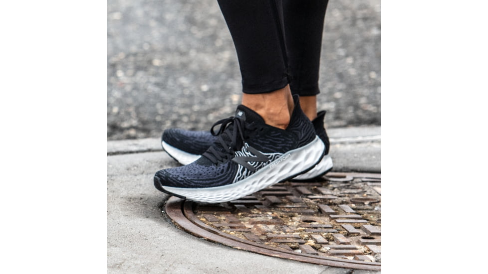 New Balance Fresh Foam 1080V10 Road Running Shoes - Mens, Black/Steel, 11 US, M1080K10 D 11
