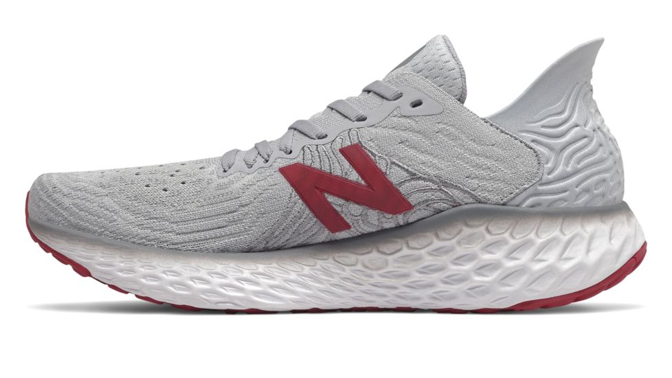 New Balance Fresh Foam 1080V10 Road Running Shoes - Mens, Summer Fog/Neo Crimson, 9.5 US, M1080G10 D 095