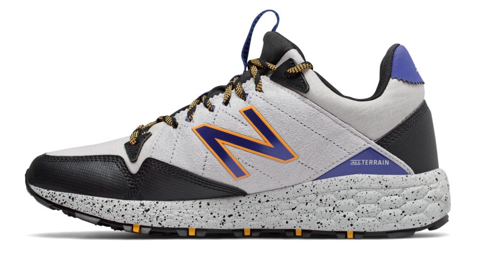 New Balance Fresh Foam Crag Trail Running Shoes - Mens, Marblehead/Black/Team Royal, Medium, 11 US, MTCRGLM1 D 11