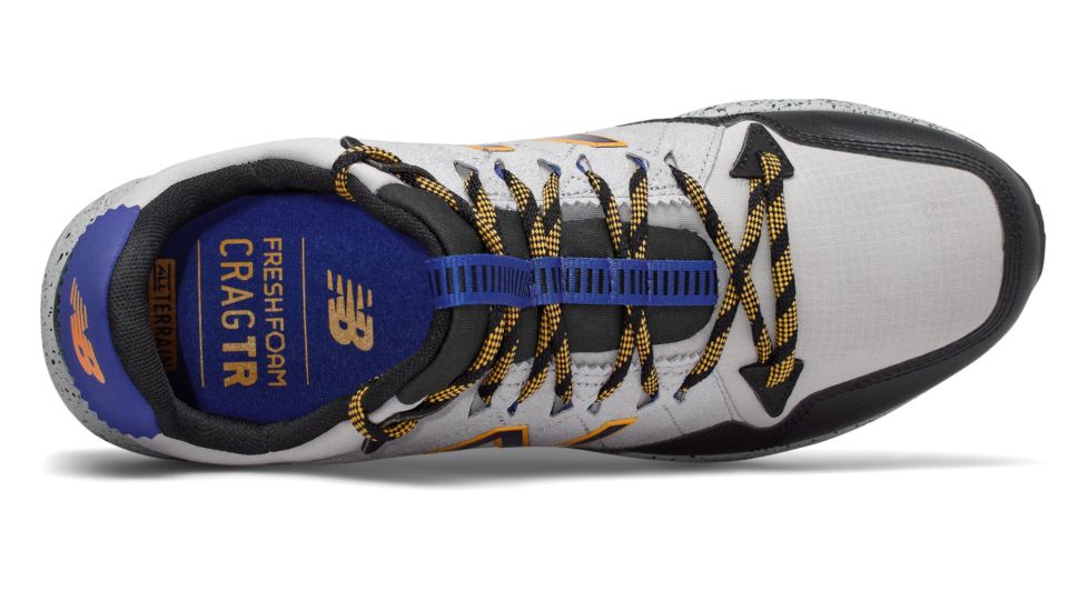 New Balance Fresh Foam Crag Trail Running Shoes - Mens, Marblehead/Black/Team Royal, Medium, 11 US, MTCRGLM1 D 11
