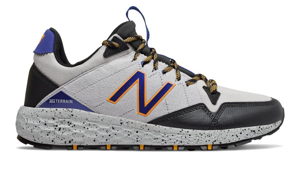 New Balance Fresh Foam Crag Trail Running Shoes - Mens, Marblehead/Black/Team Royal, Medium, 11 US, MTCRGLM1 D 11