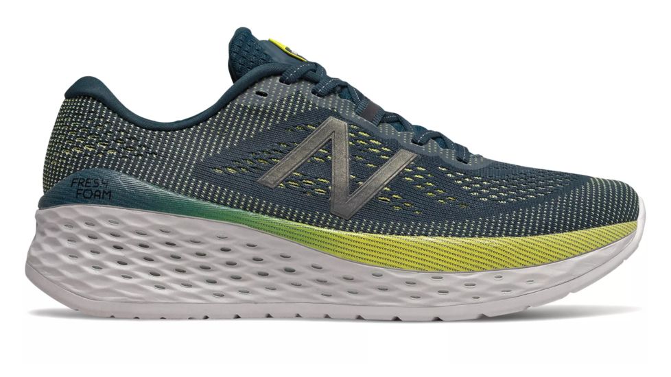 New Balance Fresh Foam More - Mens, Supercell/Orion blue/Sulphur Yellow, 11.5 US, MMORCB D 115