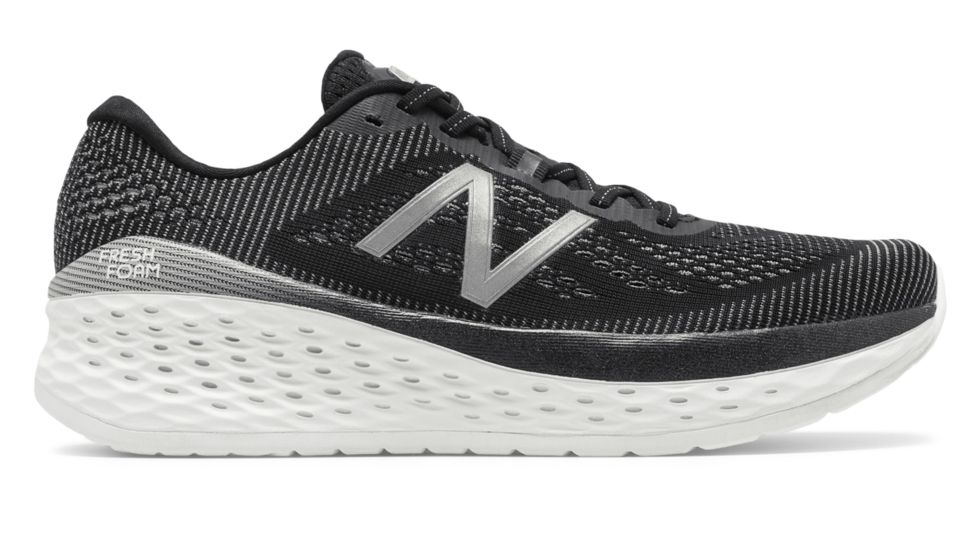 New Balance Fresh Foam More Road Running Shoes - Mens, Black/Orca, Medium, 9.5 US, MMORBK D 095
