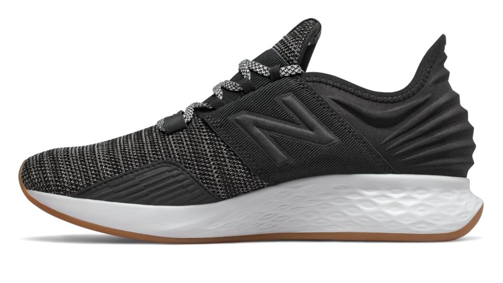 New Balance Fresh Foam Roav Knit Road Running Shoes - Mens, Black/Summer Fog, Medium, 11.5 US, MROAVKB D 115