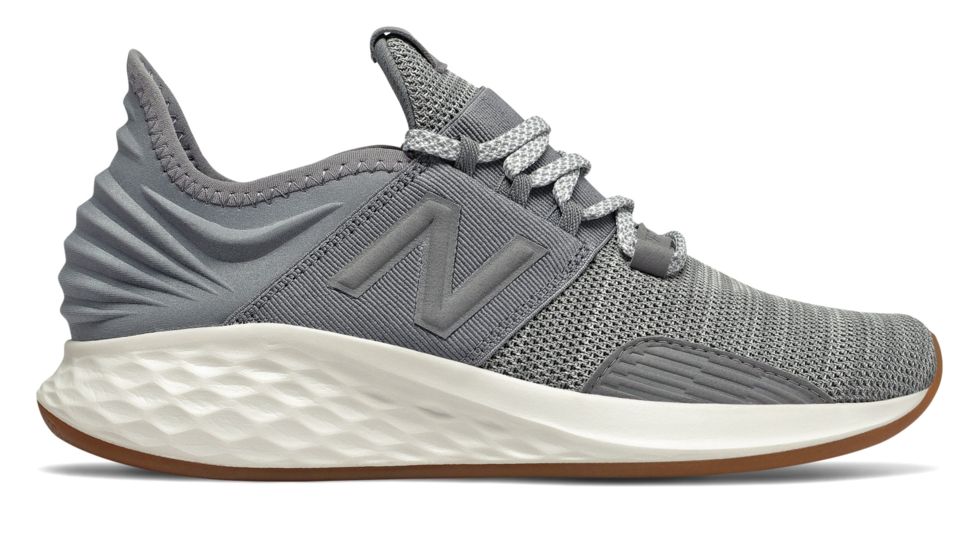 New Balance Fresh Foam Roav Knit Road Running Shoes - Womens, Gunmetal/Light Aluminum, Medium, 10 US, WROAVKG B 10