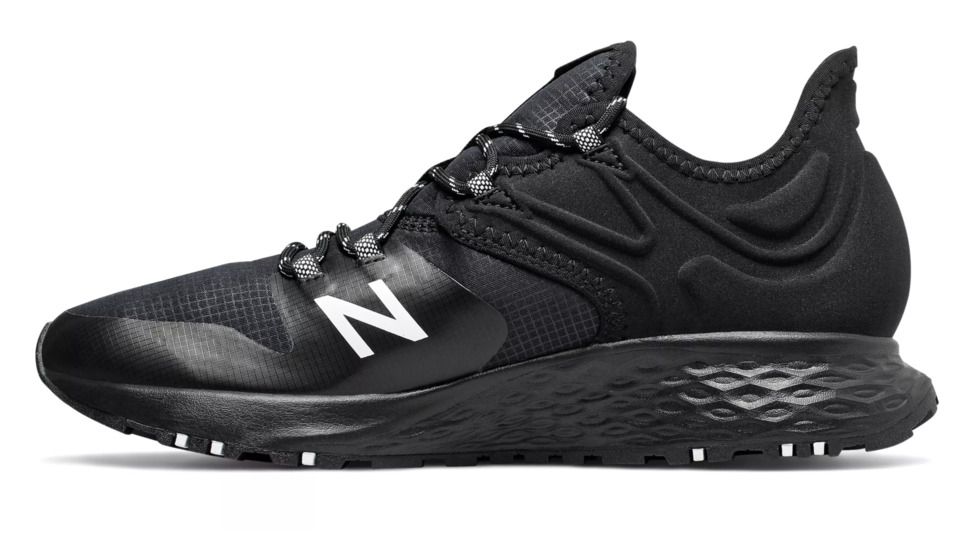 New Balance Fresh Foam Roav Trail - Mens, Black/White, 11.5 US, MTROVLK D 115