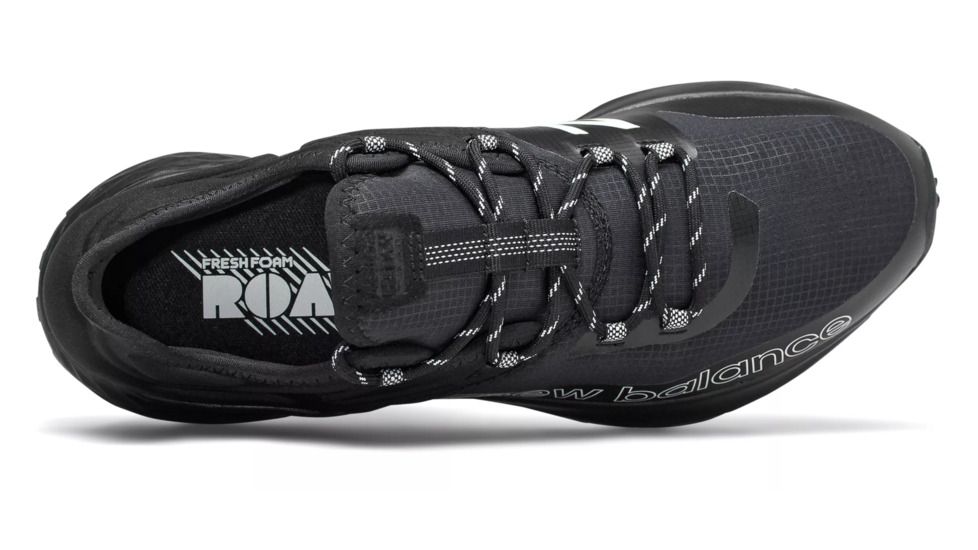 New Balance Fresh Foam Roav Trail - Mens, Black/White, 11.5 US, MTROVLK D 115