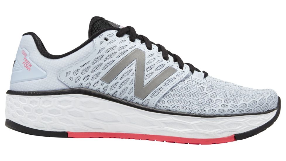 New Balance Fresh Foam Vongo v3 Road Running Shoes - Women's, Ice Blue/ Black/Pink Zing, Standard, 7.5 US, WVNGOIP3 B 075
